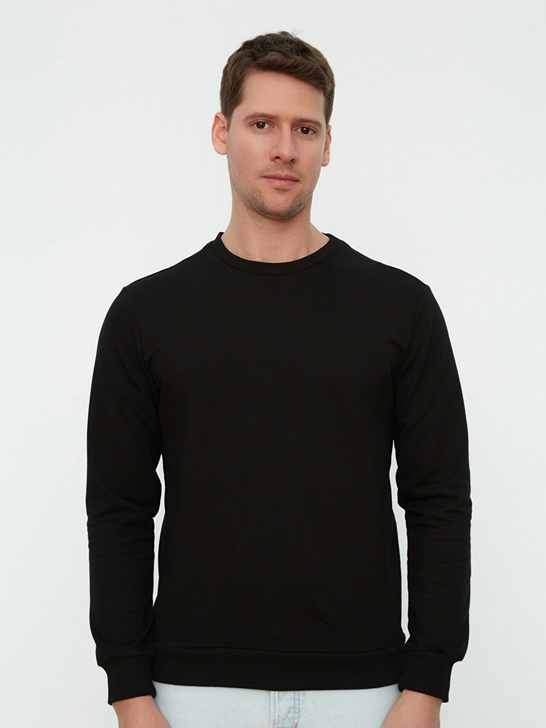 

Trendyol Men Black Sweatshirt
