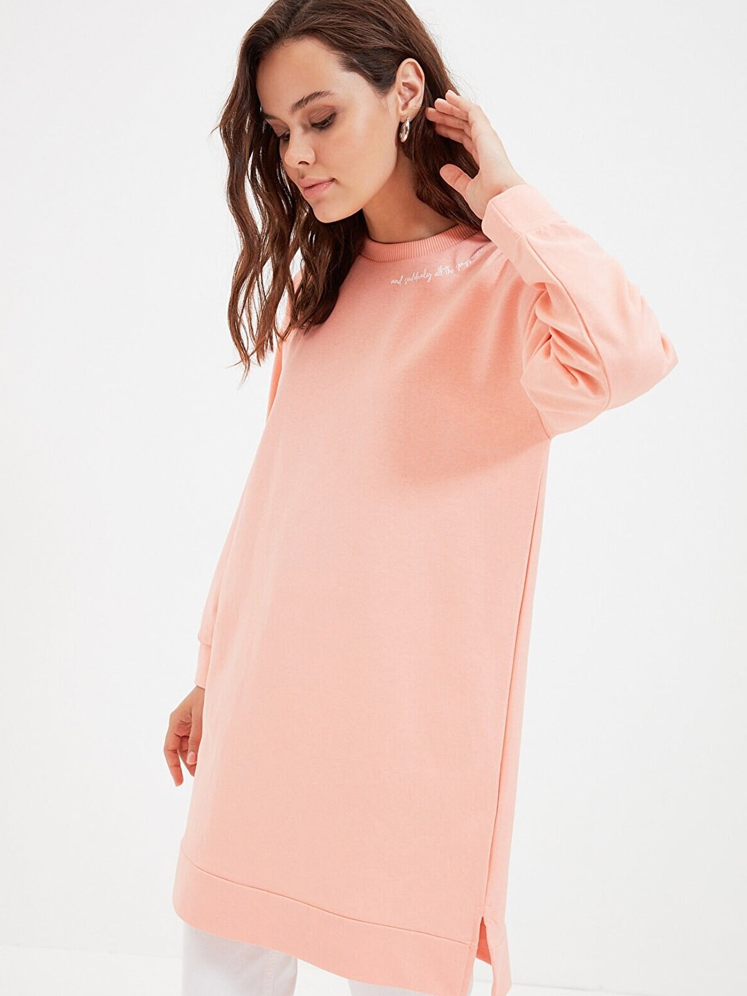 

Trendyol Women Pink Sweatshirt