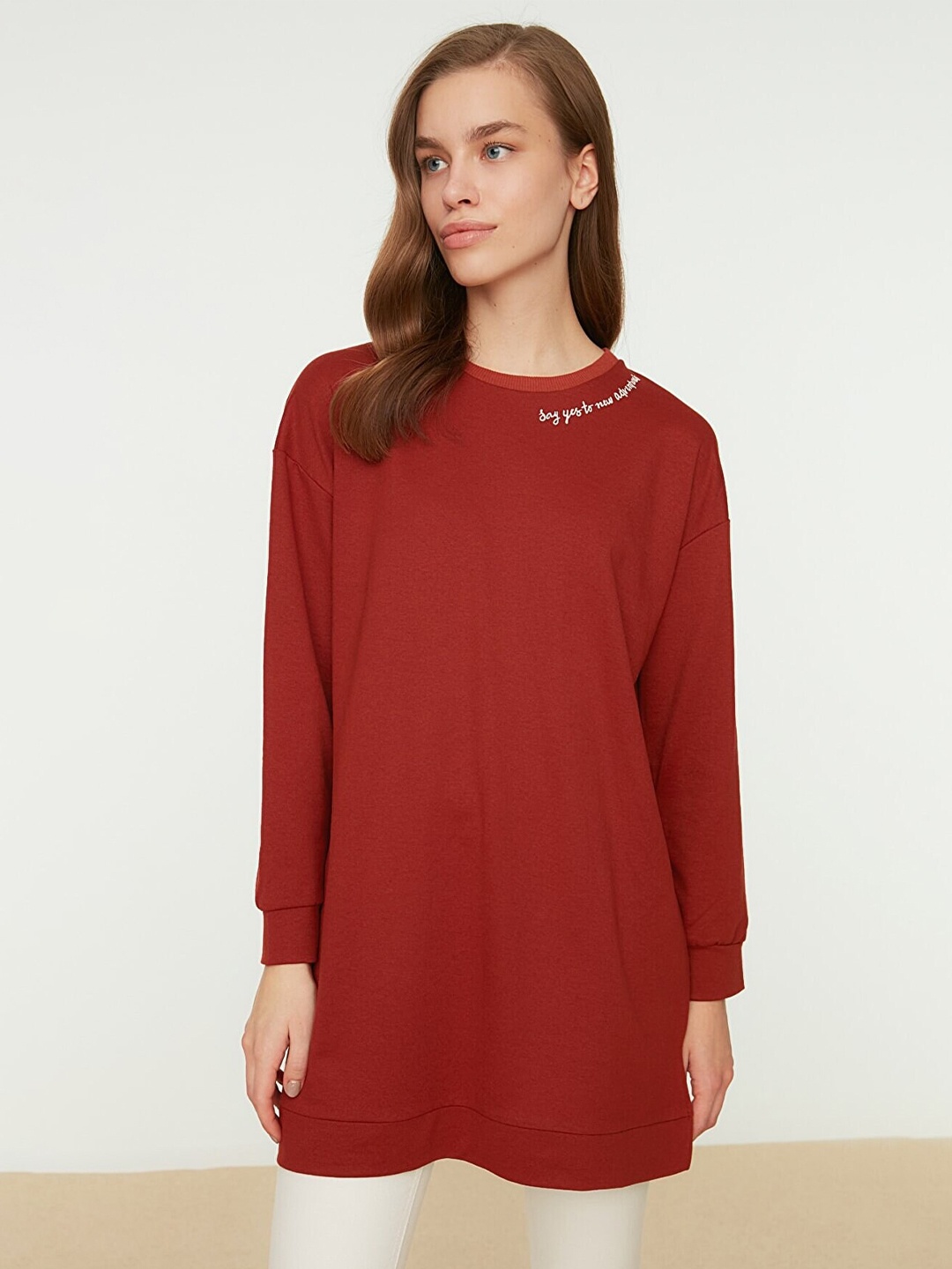 

Trendyol Women Brown Sweatshirt