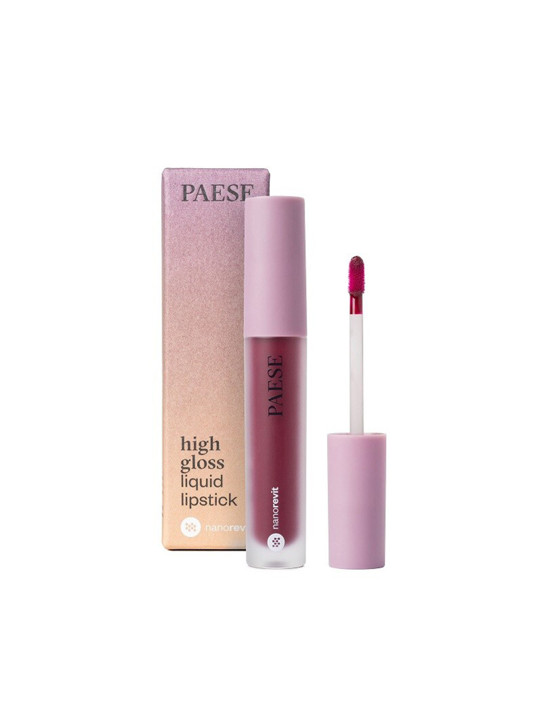 

Paese Cosmetics Long-Lasting & Moisturizing High Gloss Liquid Lipstick 4.5ml - Purple