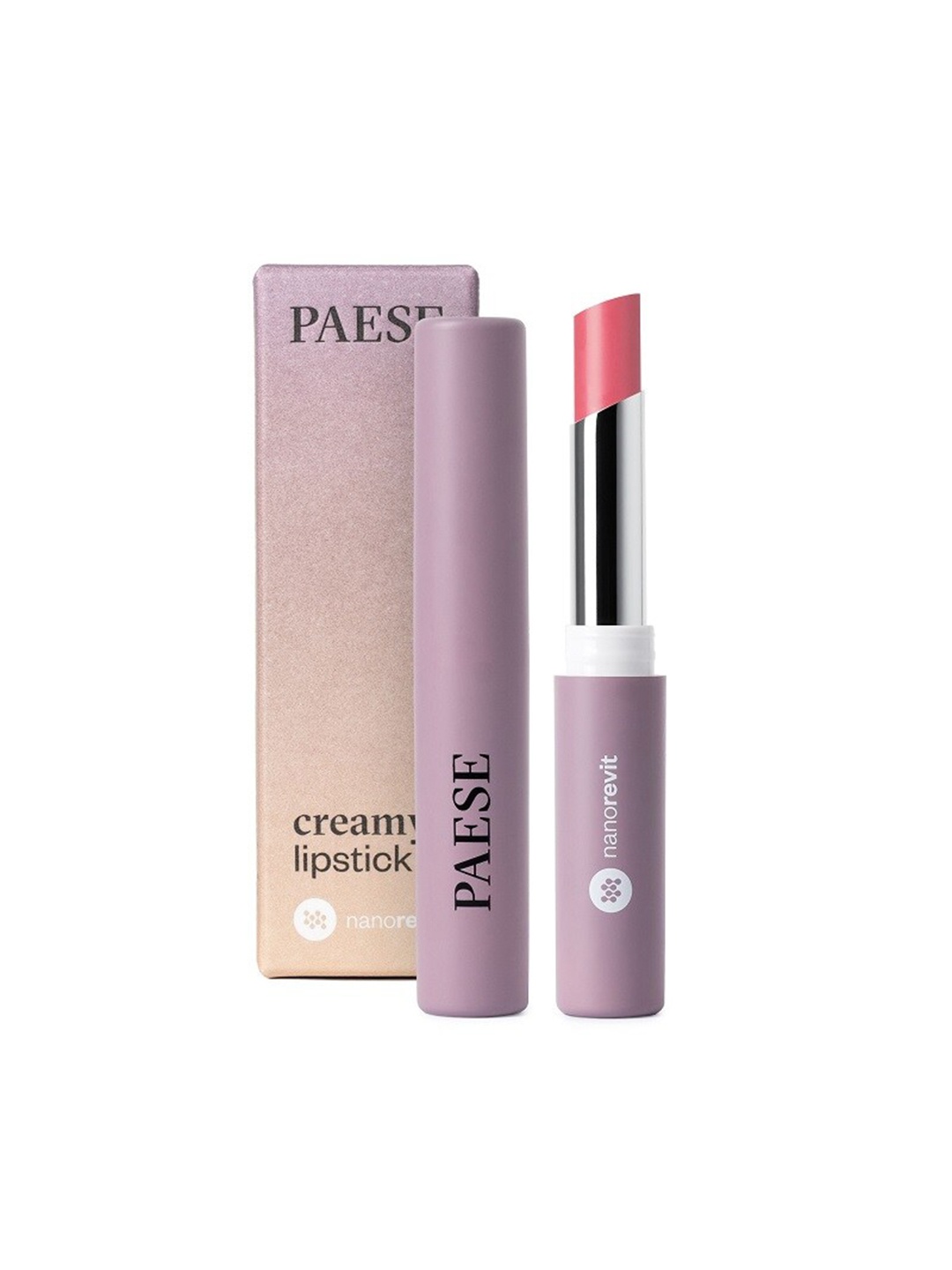 

Paese Cosmetics Nanorevit Long-Lasting Creamy Lipstick 2.2g - Pink