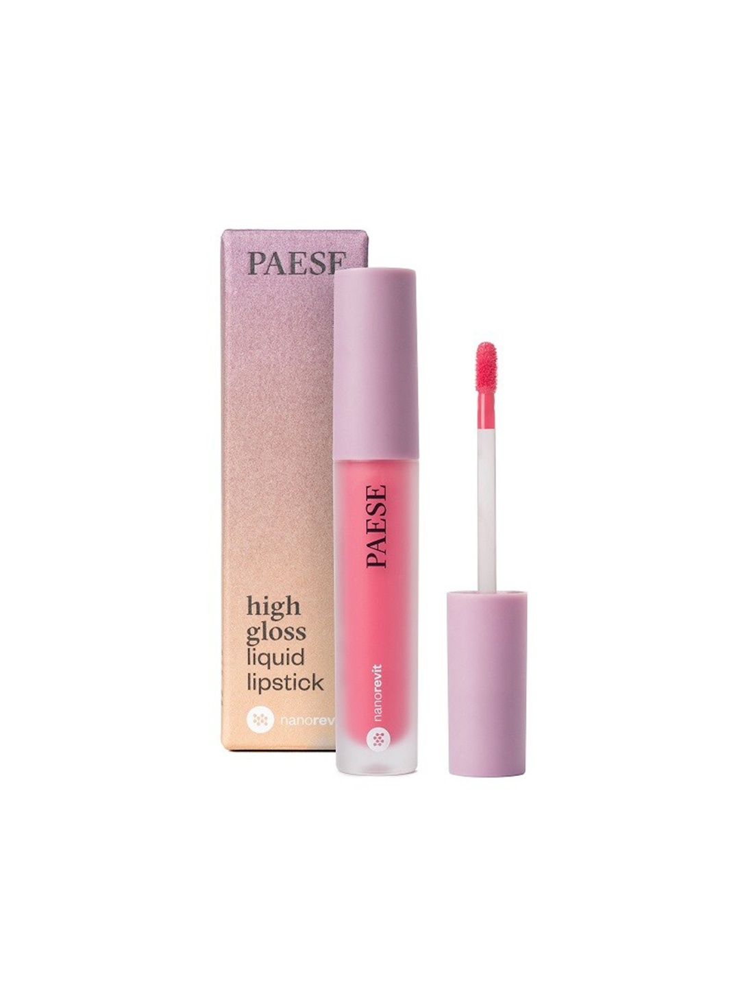 

Paese Cosmetics High Gloss Liquid Lipstick -4.5ml, Pink
