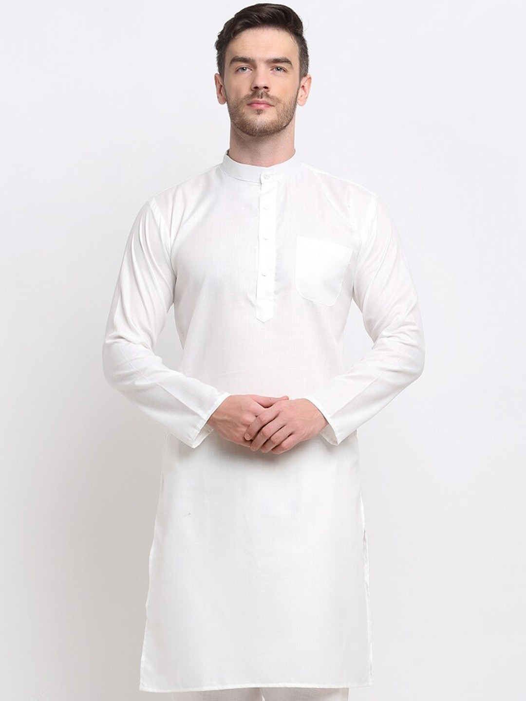 

Benstoke Men White Kurta