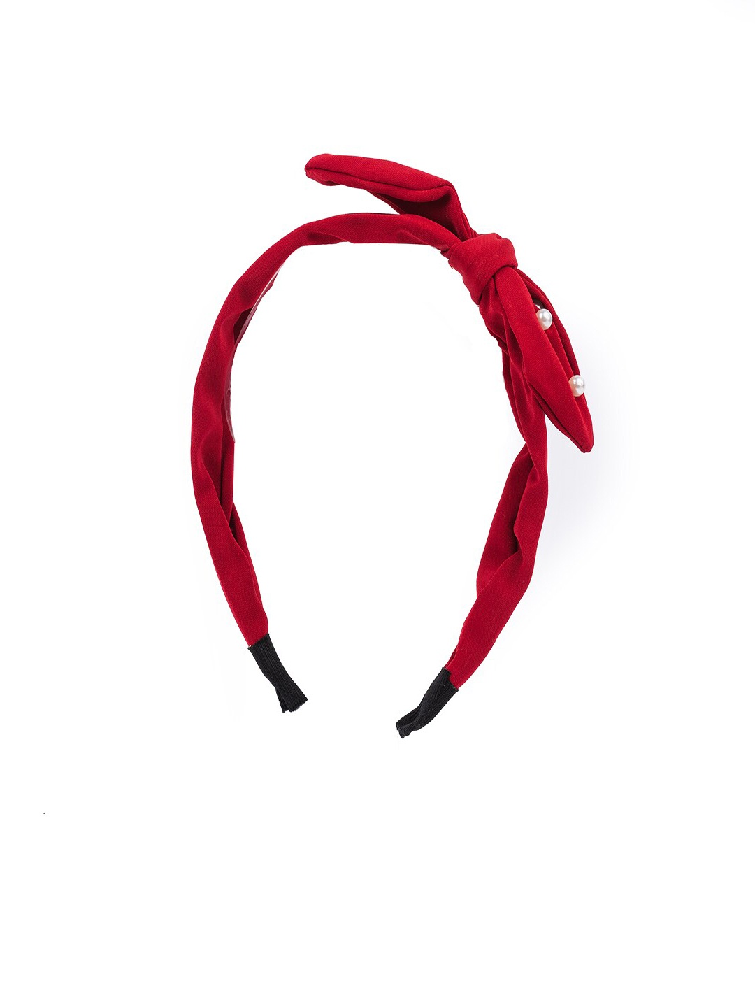 

Jewelz Women Red & White Embellished Hairband