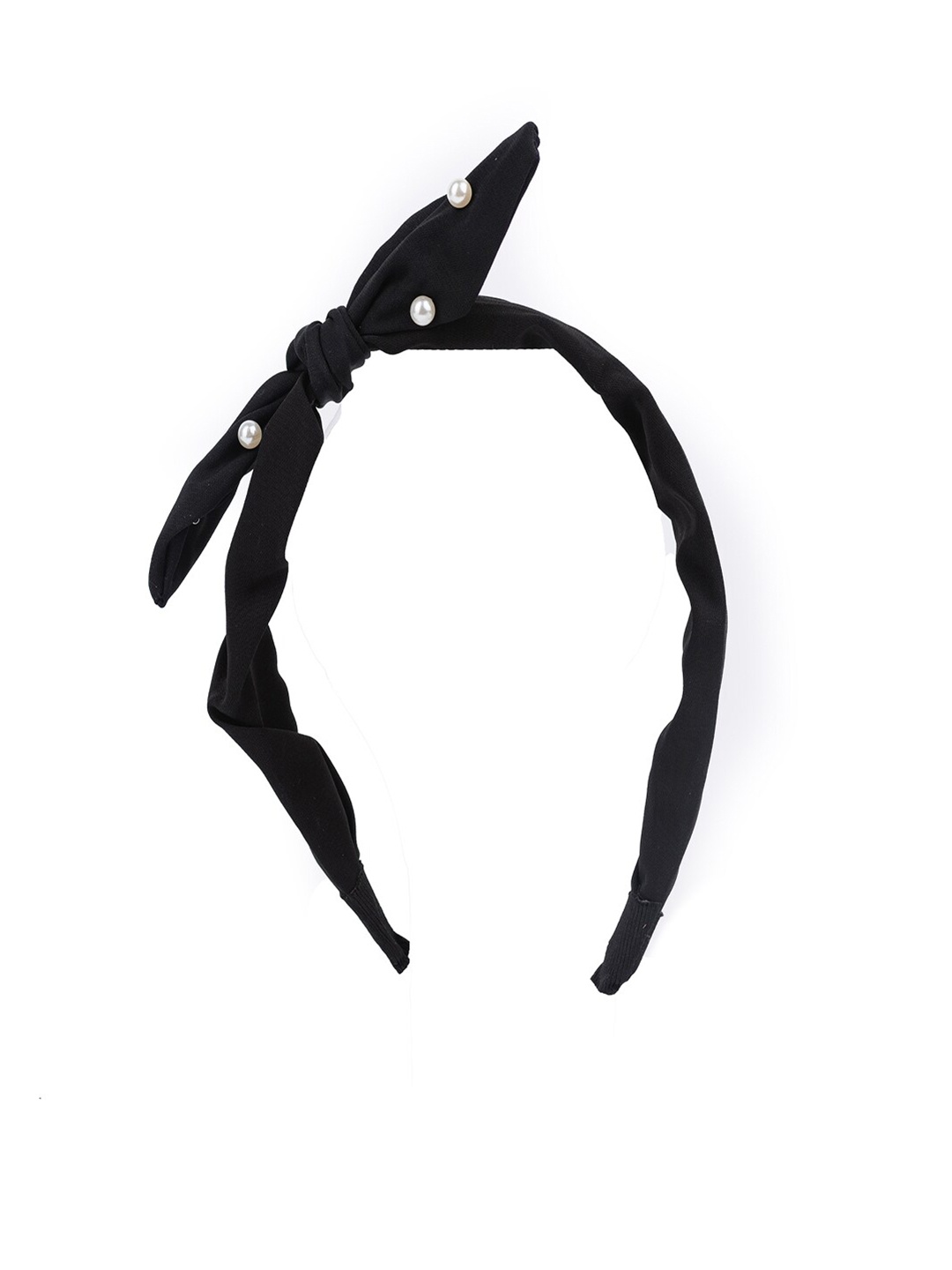 

Jewelz Women Black & White Embellished Hairband