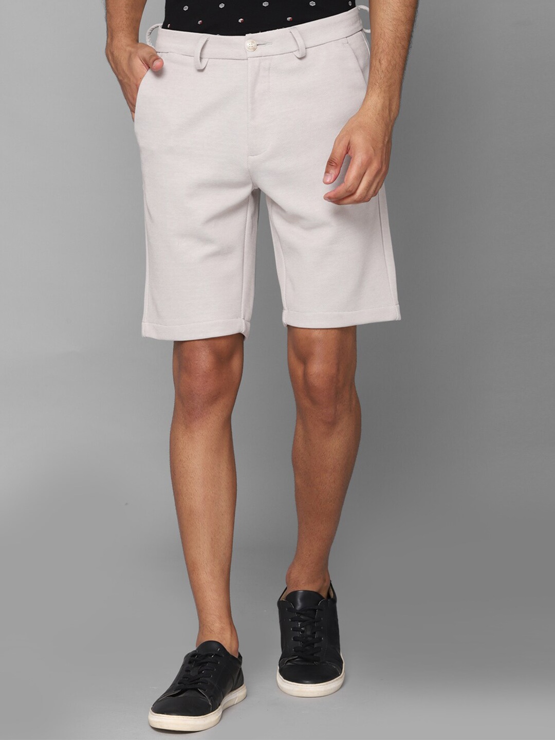 

Allen Solly Men Grey Shorts