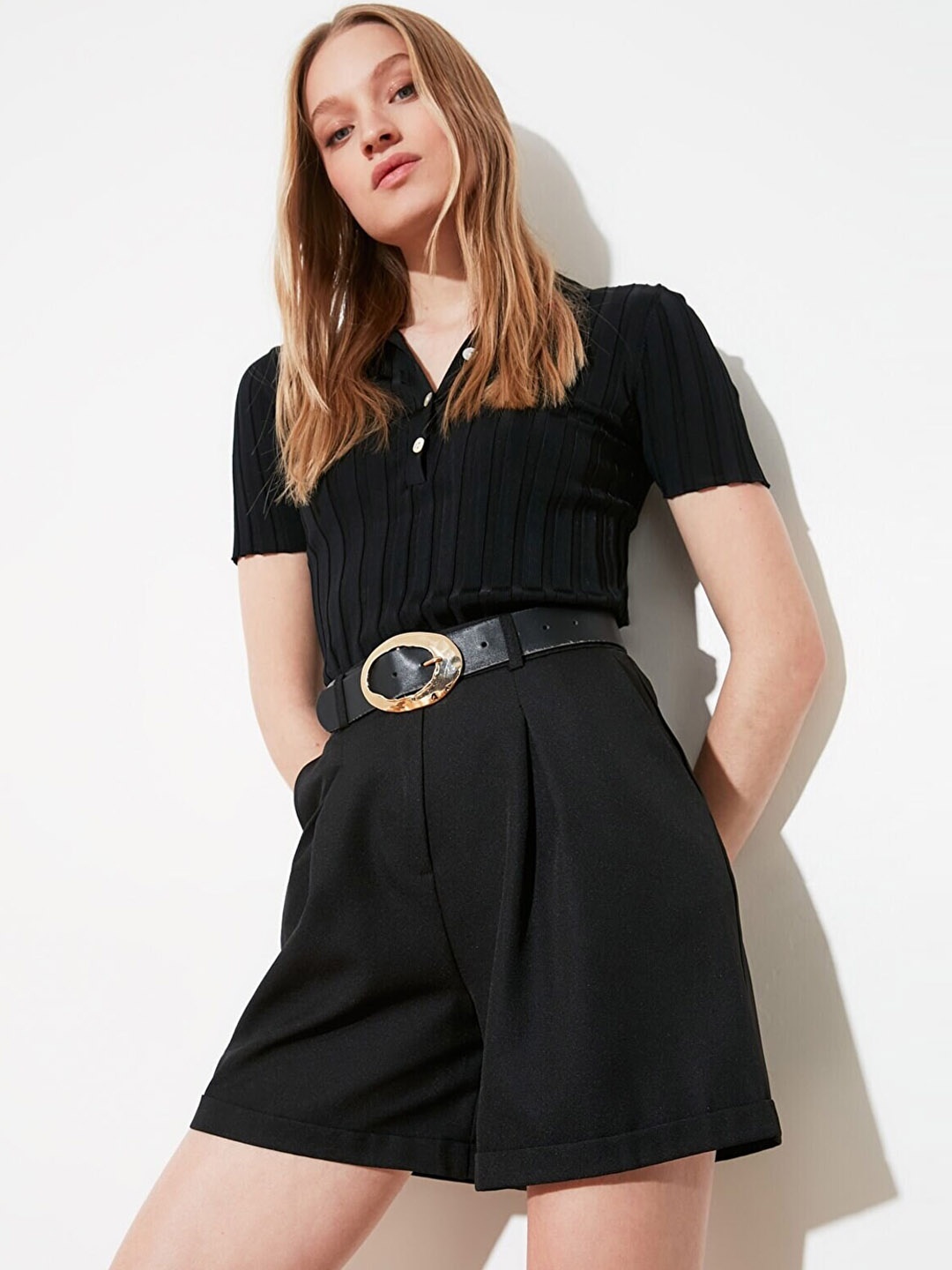 

Trendyol Women Black Shorts