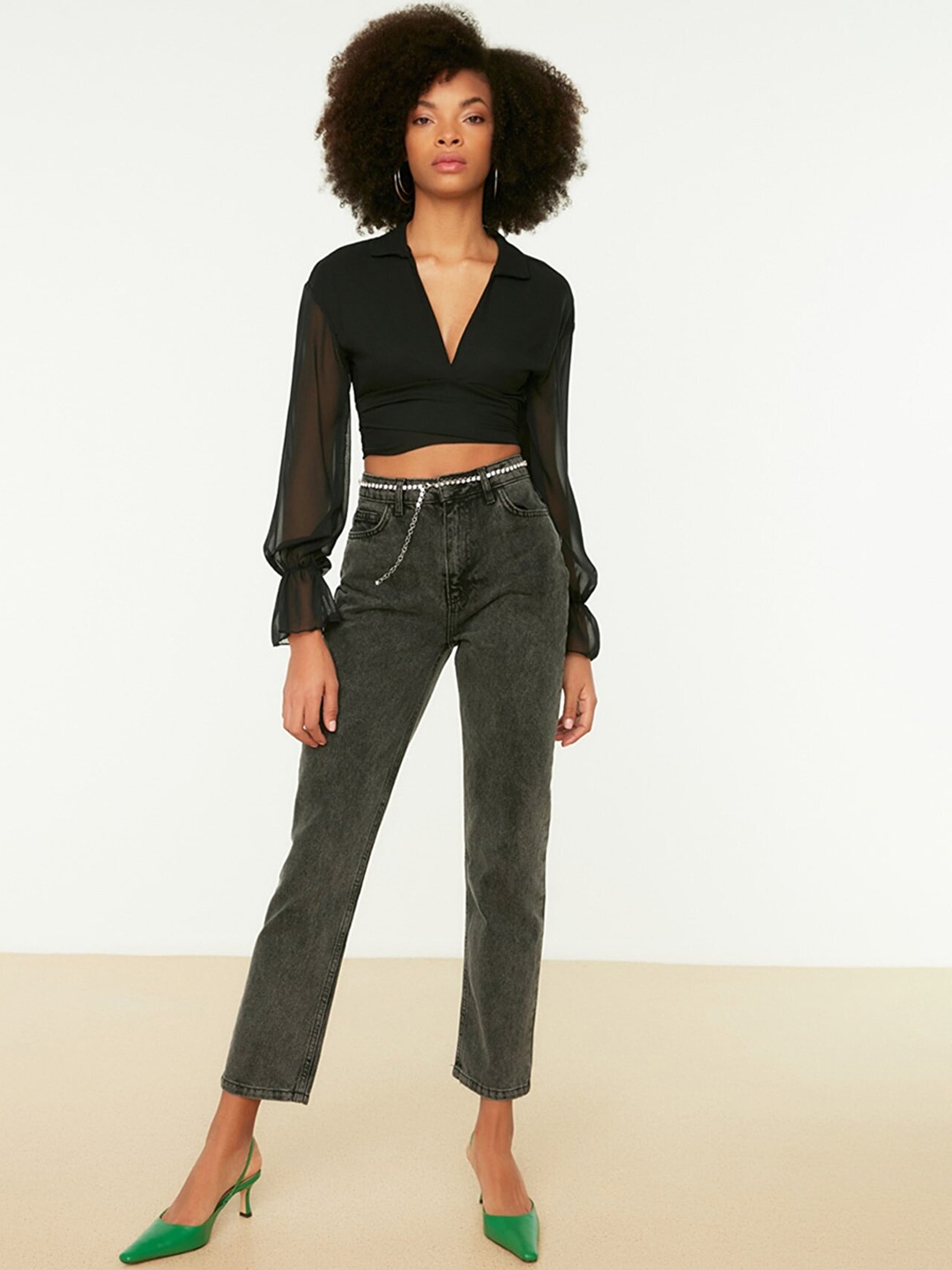 

Trendyol Women Black Jeans