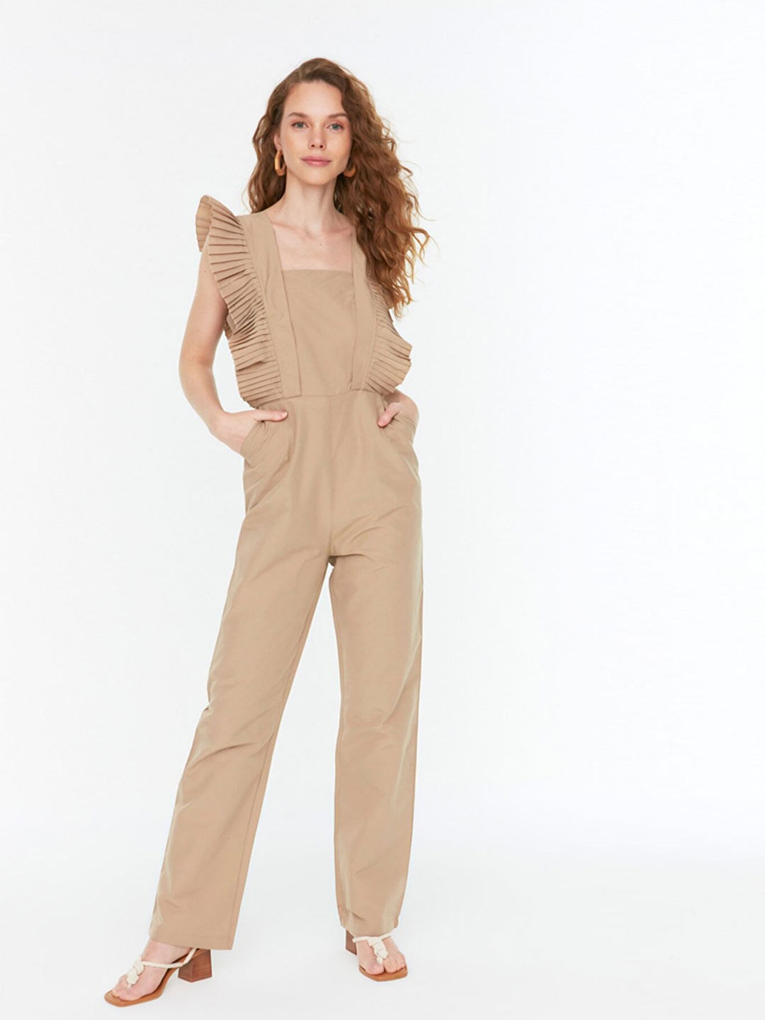 

Trendyol Grey Basic Jumpsuit