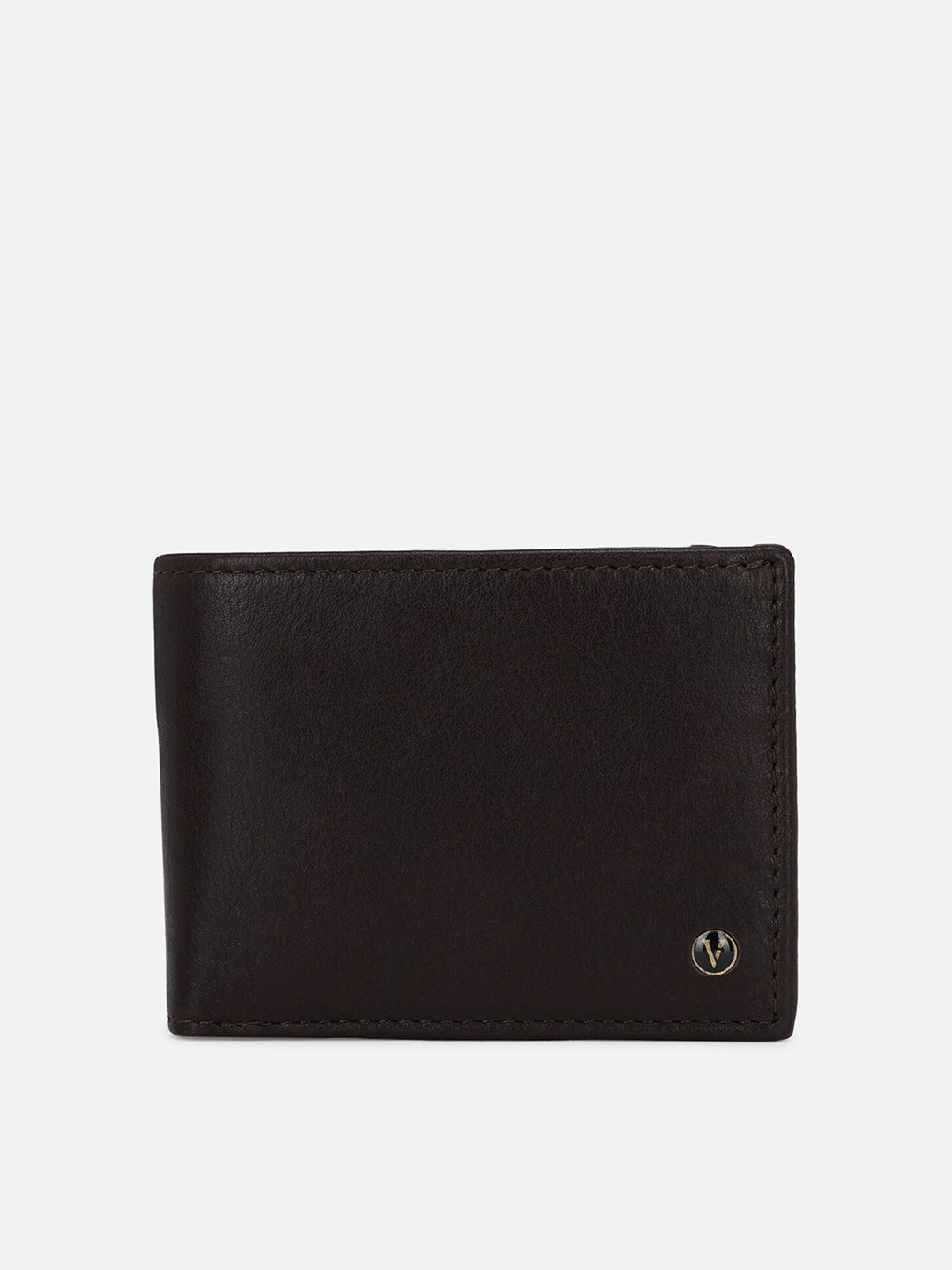 

Van Heusen Men Black Leather Two Fold Wallet