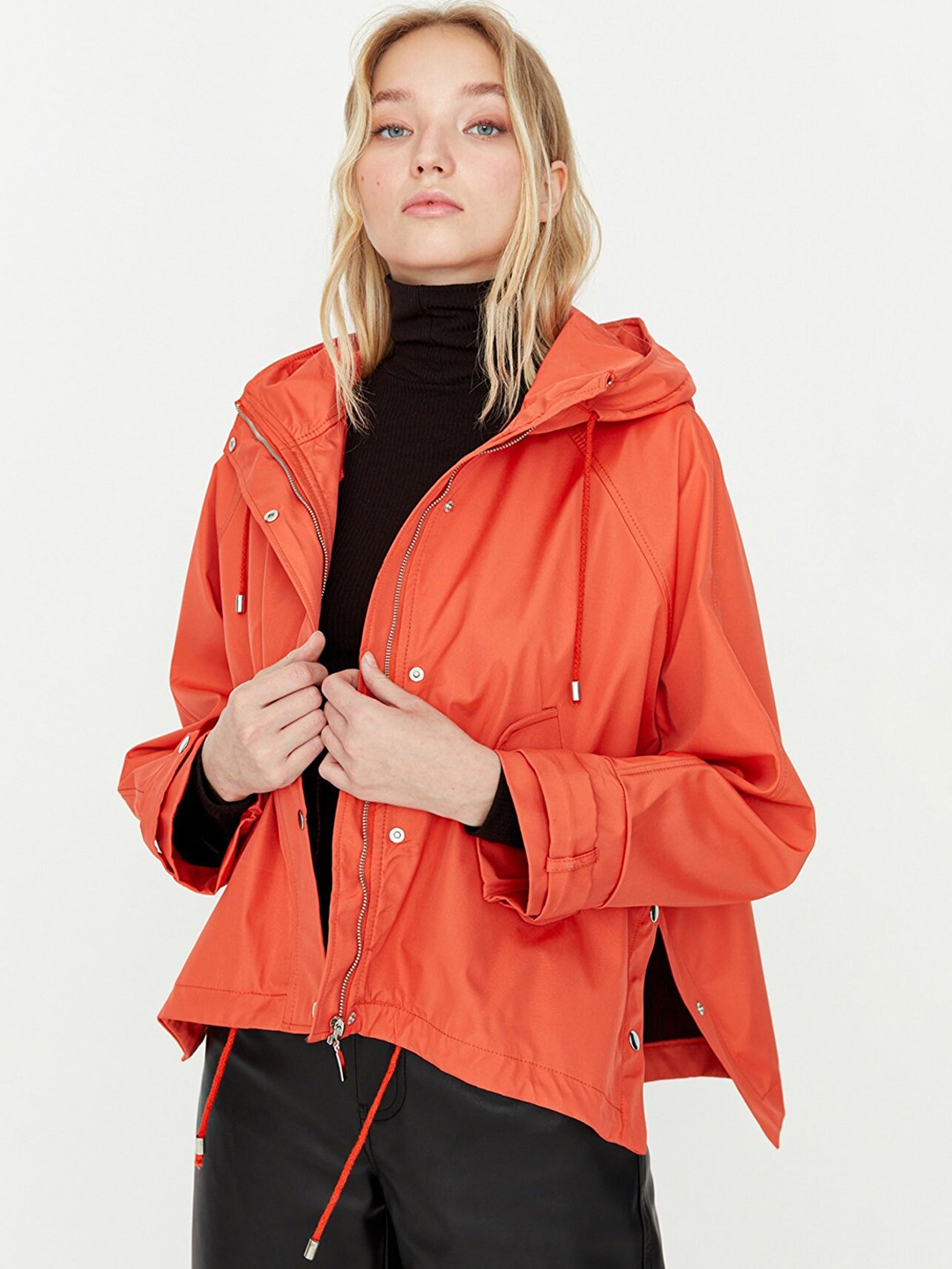 

Trendyol Women Orange Tailored Jacket