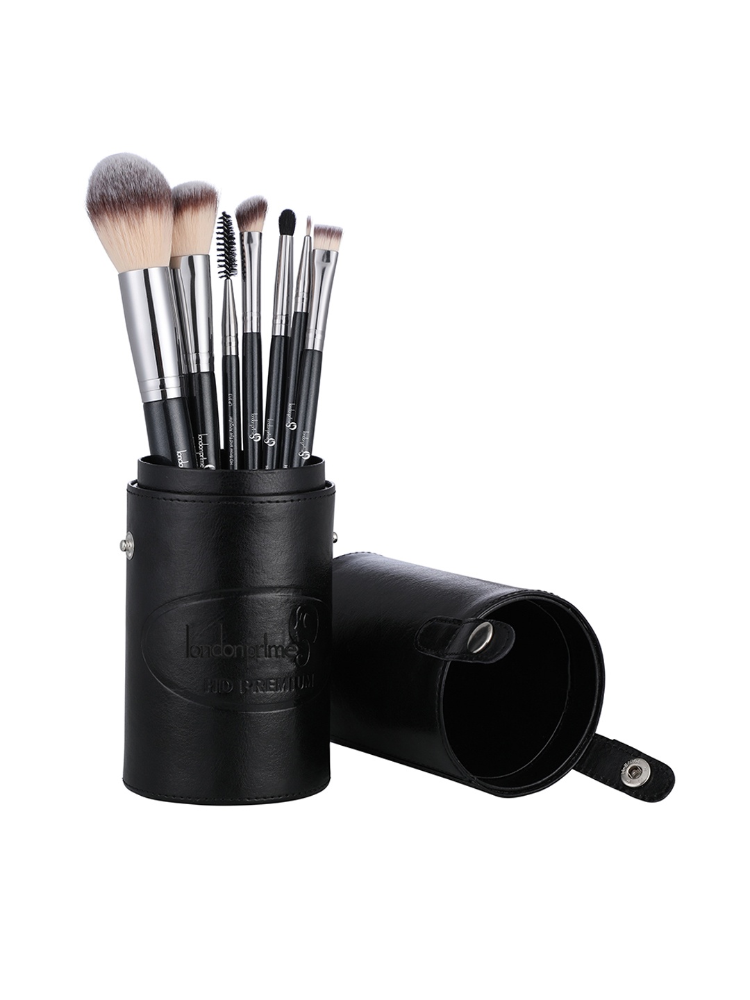 

LONDONPRIME Set of 7 HD Premium Brushes with Case - Black