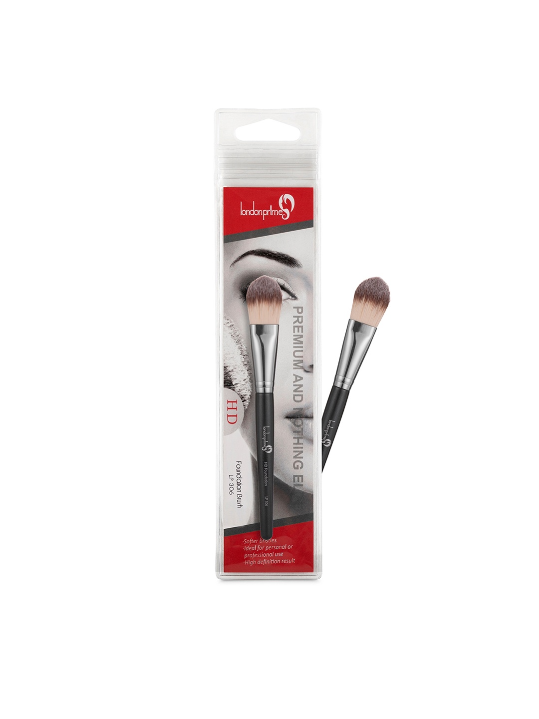 

LONDONPRIME Soft Bristles LP 306 HD Foundation Brush - Black