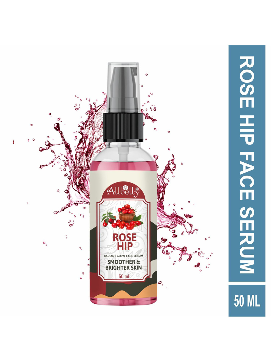 

ALLBELLY Women Pink Face Serum and Gel