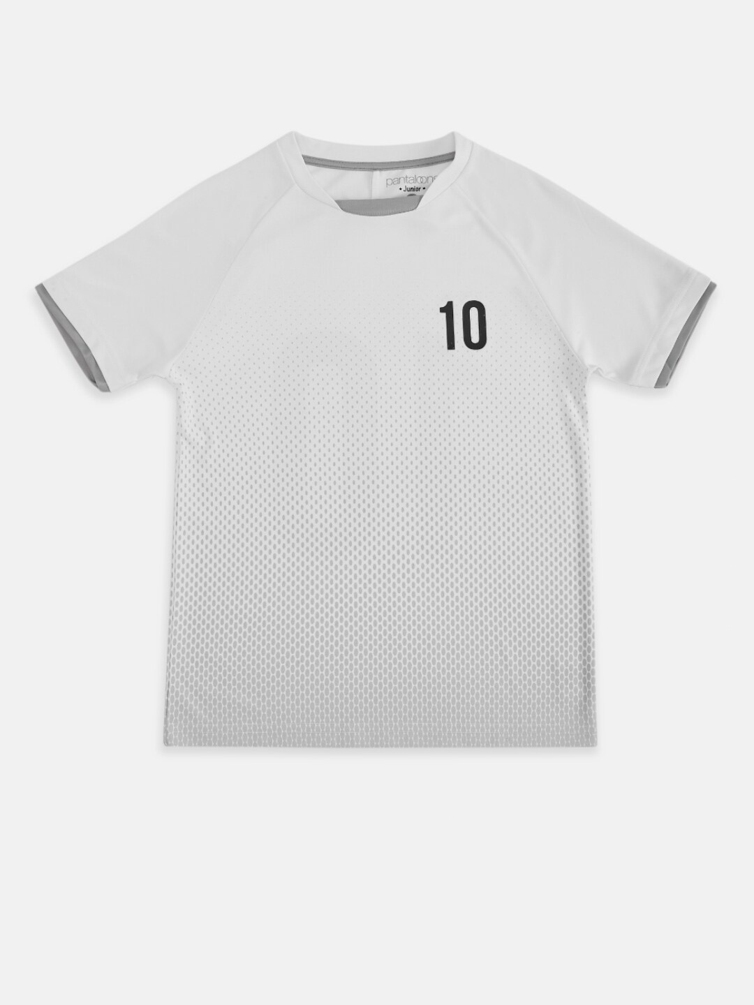 

Pantaloons Junior Boys White Printed T-shirt