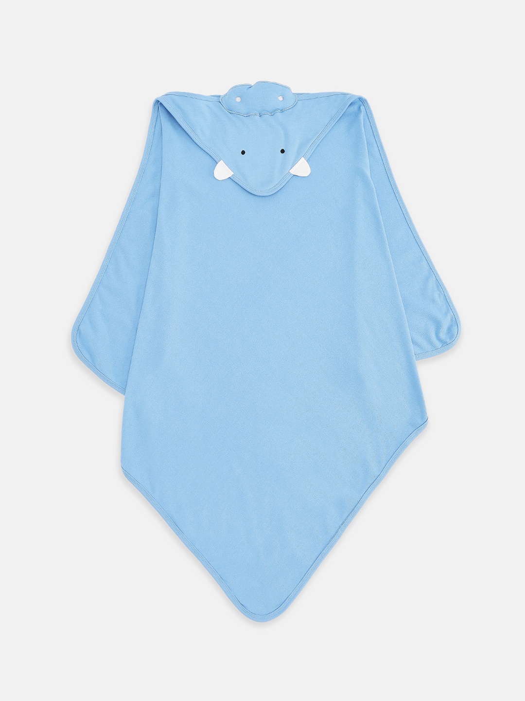 

Pantaloons Baby Boys Blue Solid Cotton Swaddle