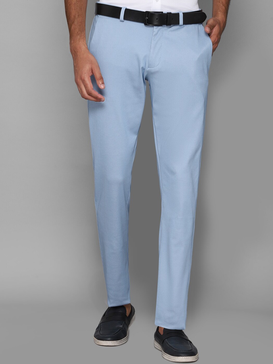 

Allen Solly Men Blue Slim Fit Trousers