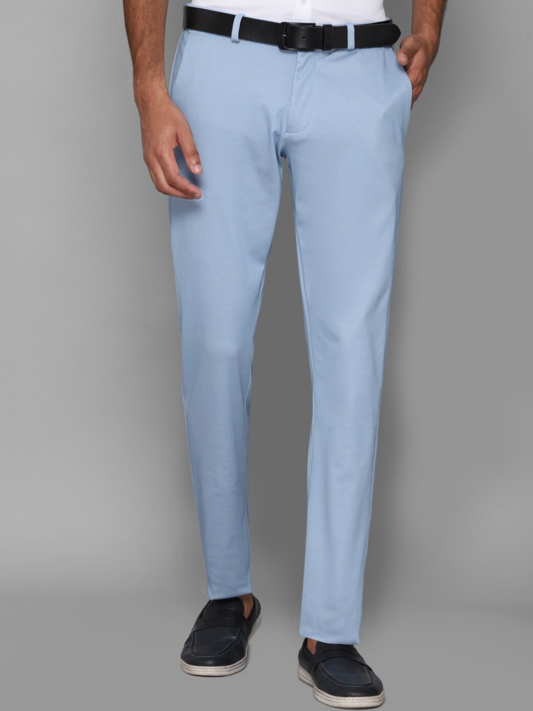 

Allen Solly Men Blue Slim Fit Trousers