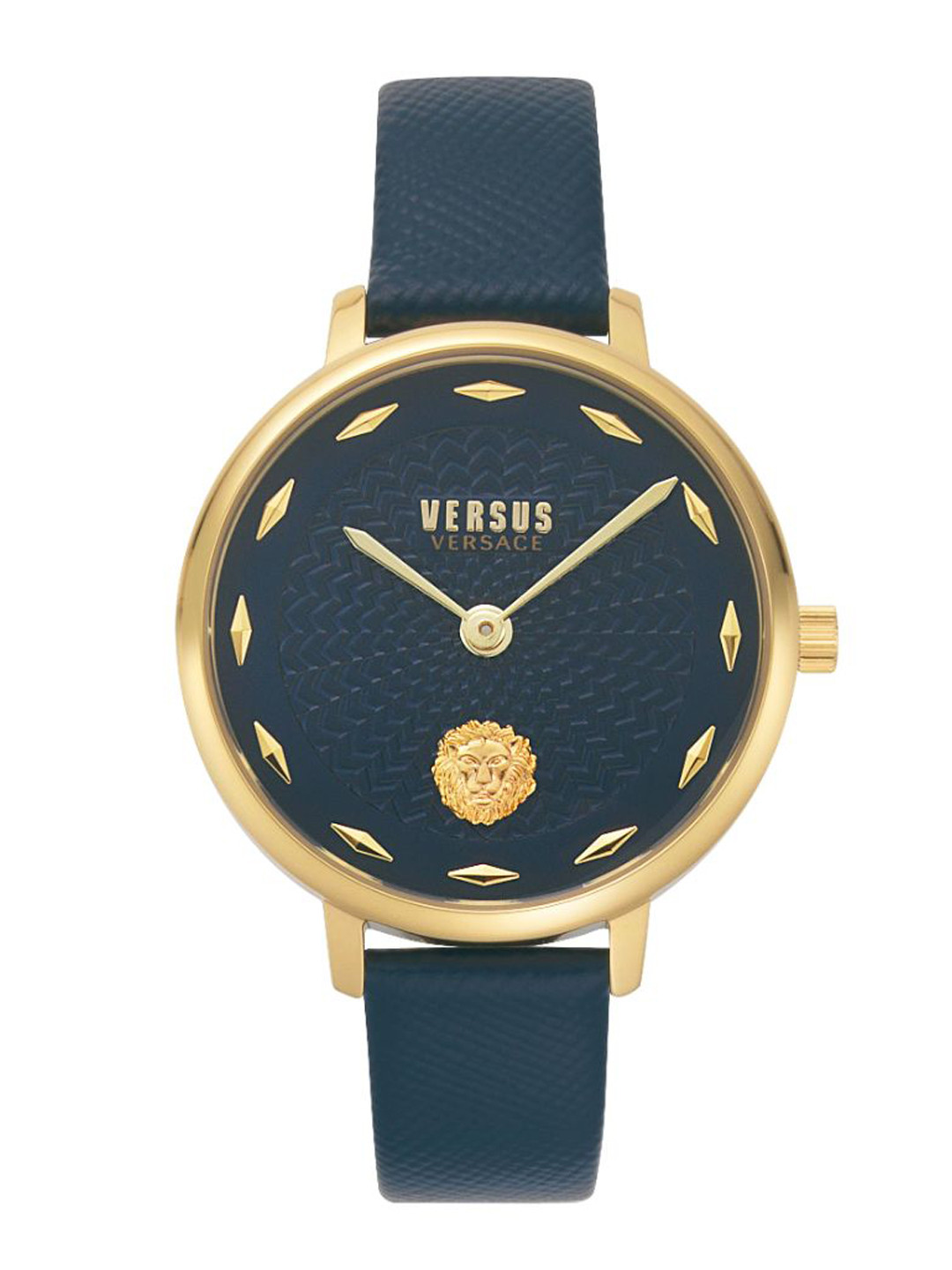 

Versus Women White Brass Dial & Blue Leather Straps Analogue Watch R_VSP1S0419_1