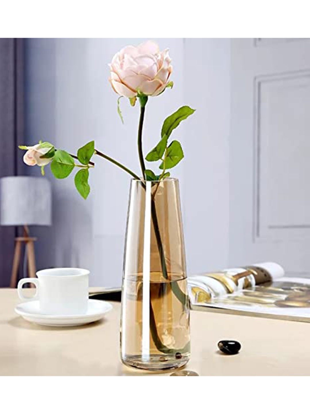 

BS AMOR Gold-Toned Flower Vases