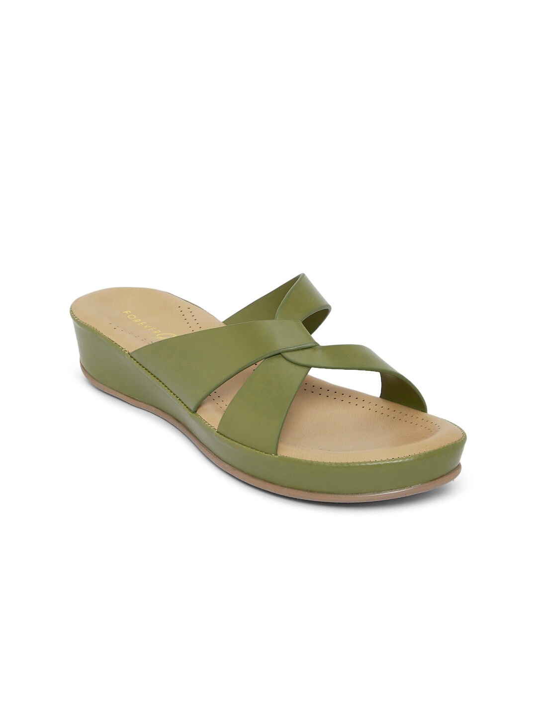 

Forever Glam by Pantaloons Flatform Heels, Green
