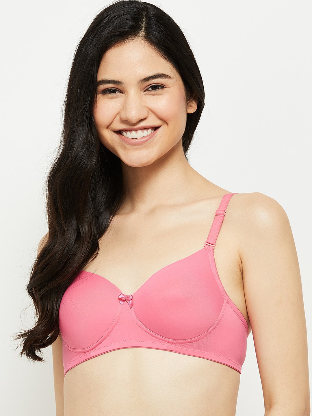 

max Pink Lightly Padded Bra