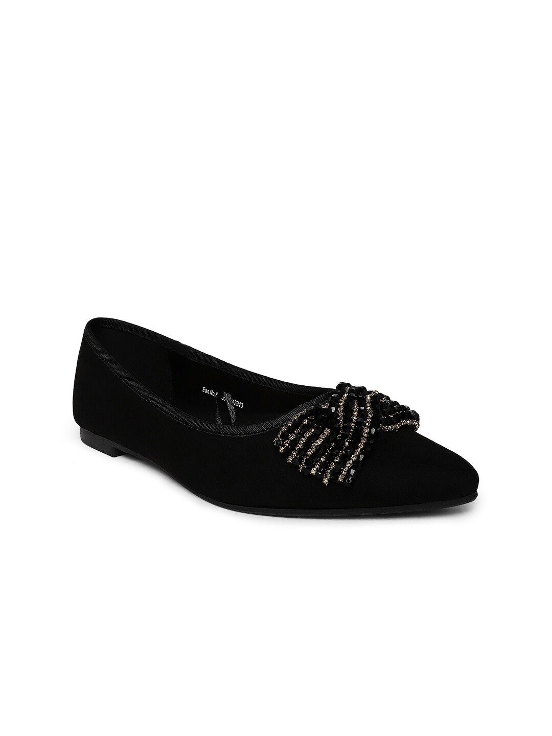 

Forever Glam by Pantaloons Women Black Printed PU Mules
