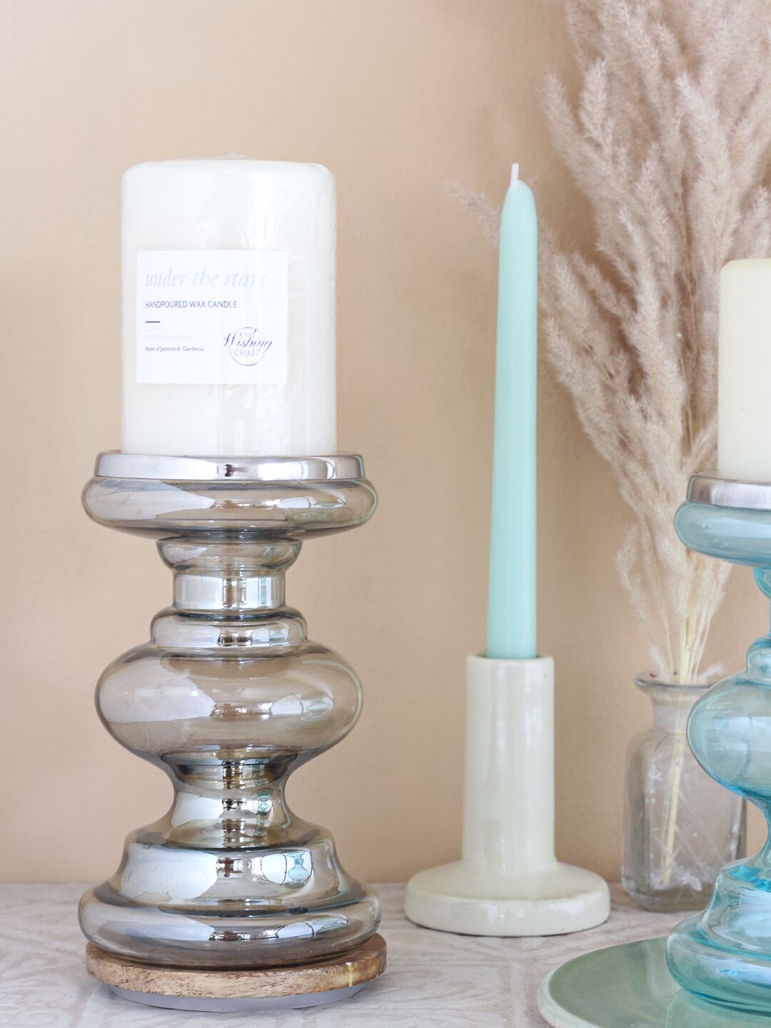 

The Wishing Chair Brown Glass Candle Holders