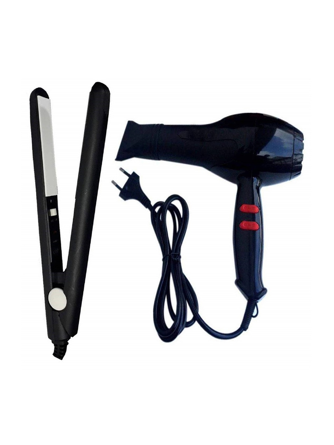 

NIRVANI Men Ceramic Plate hair Dryer Combo with Mini Straightener, Multi
