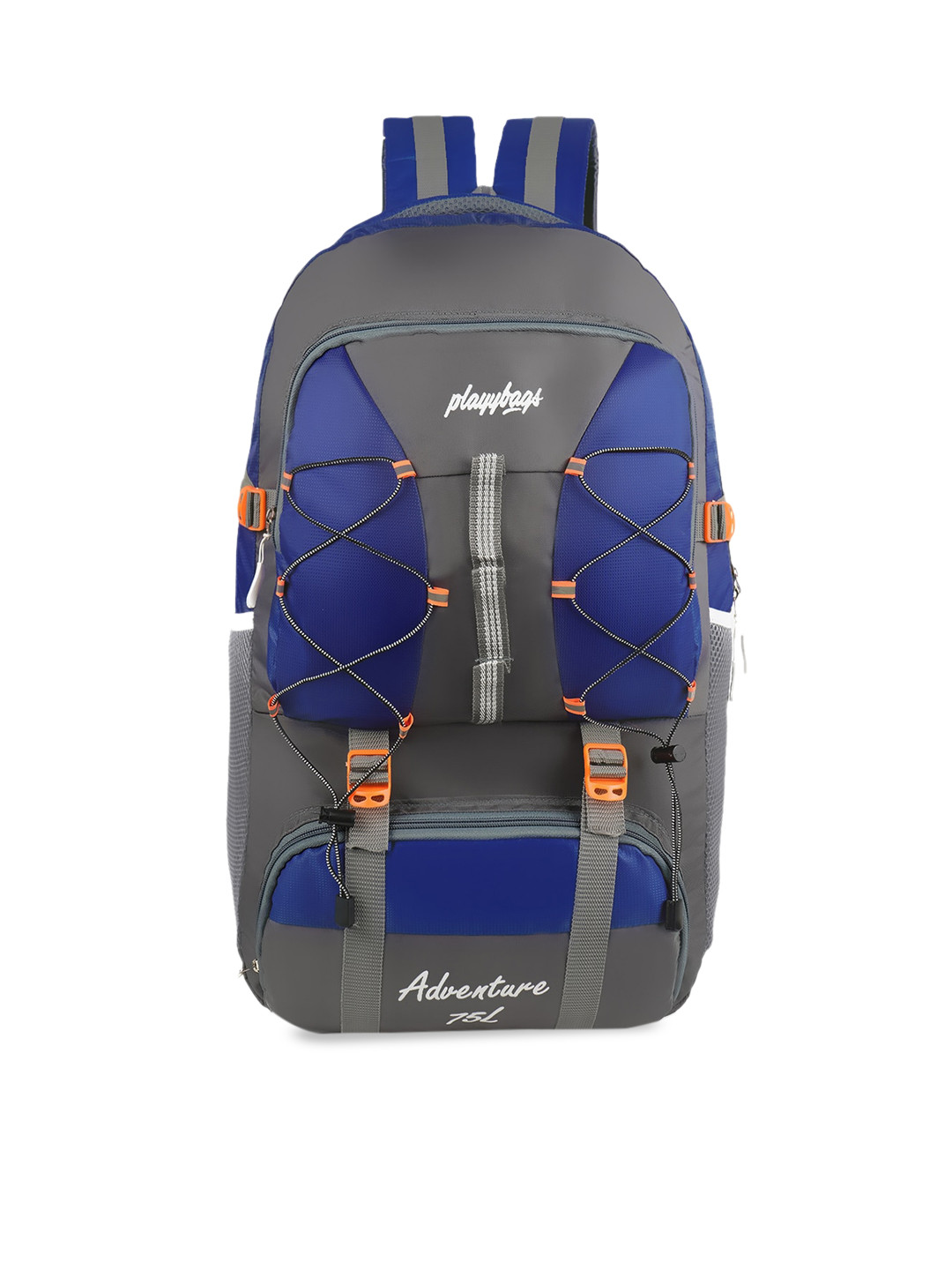 

PLAYYBAGS Unisex Blue & Grey Backpack