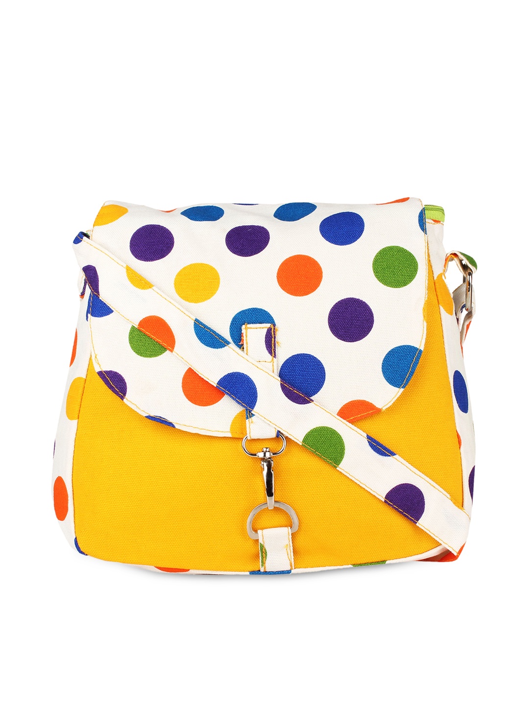 

Vivinkaa Multicoloured Printed Sling Bag, Multi