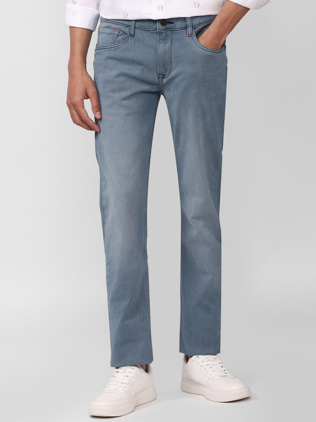 

SIMON CARTER LONDON Men Blue Straight Fit Jeans