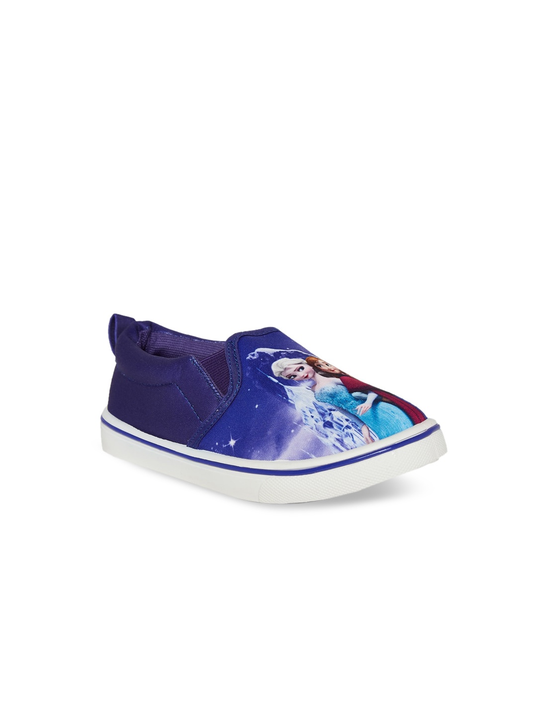 

Pantaloons Junior Girls Blue Disney Printed Slip-On Sneakers