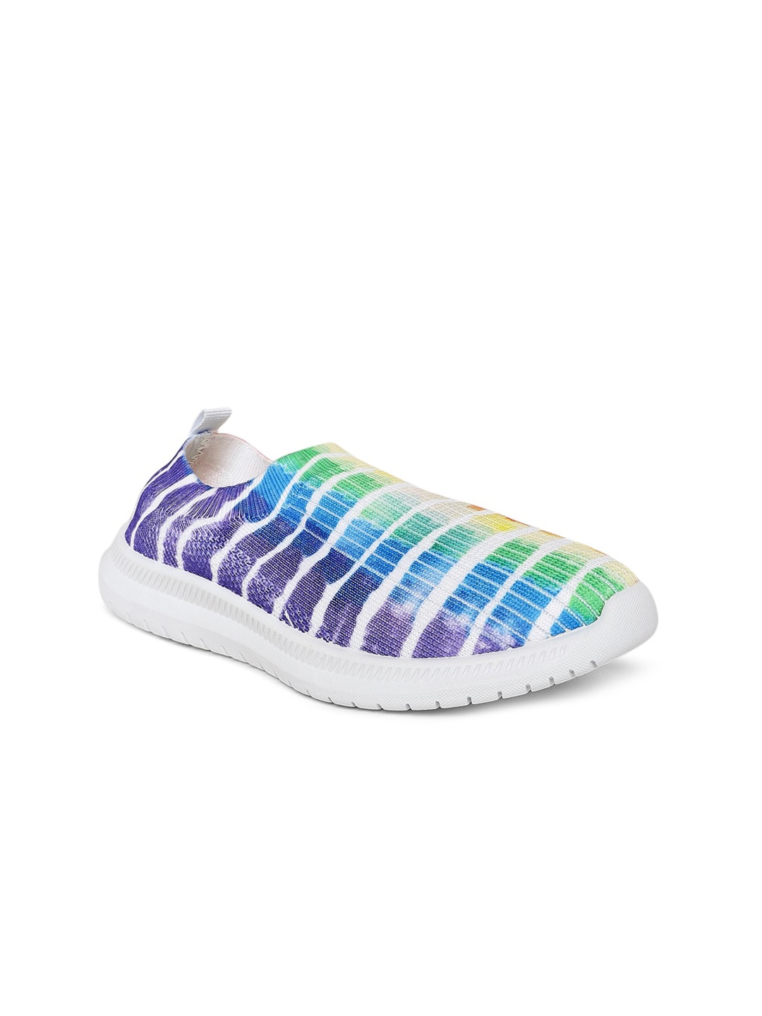 

Pantaloons Junior Girls Multicoloured Printed Slip-On Sneakers, Multi