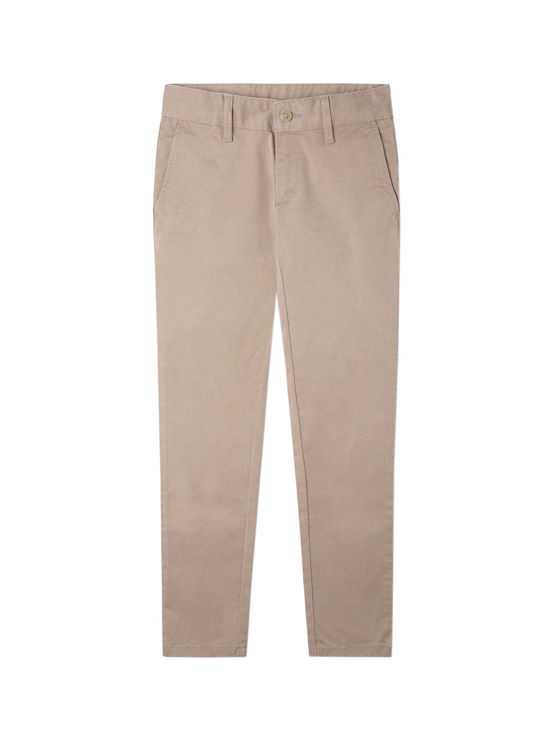 

HACKETT LONDON Boys Beige Easy Wash Chinos Trousers