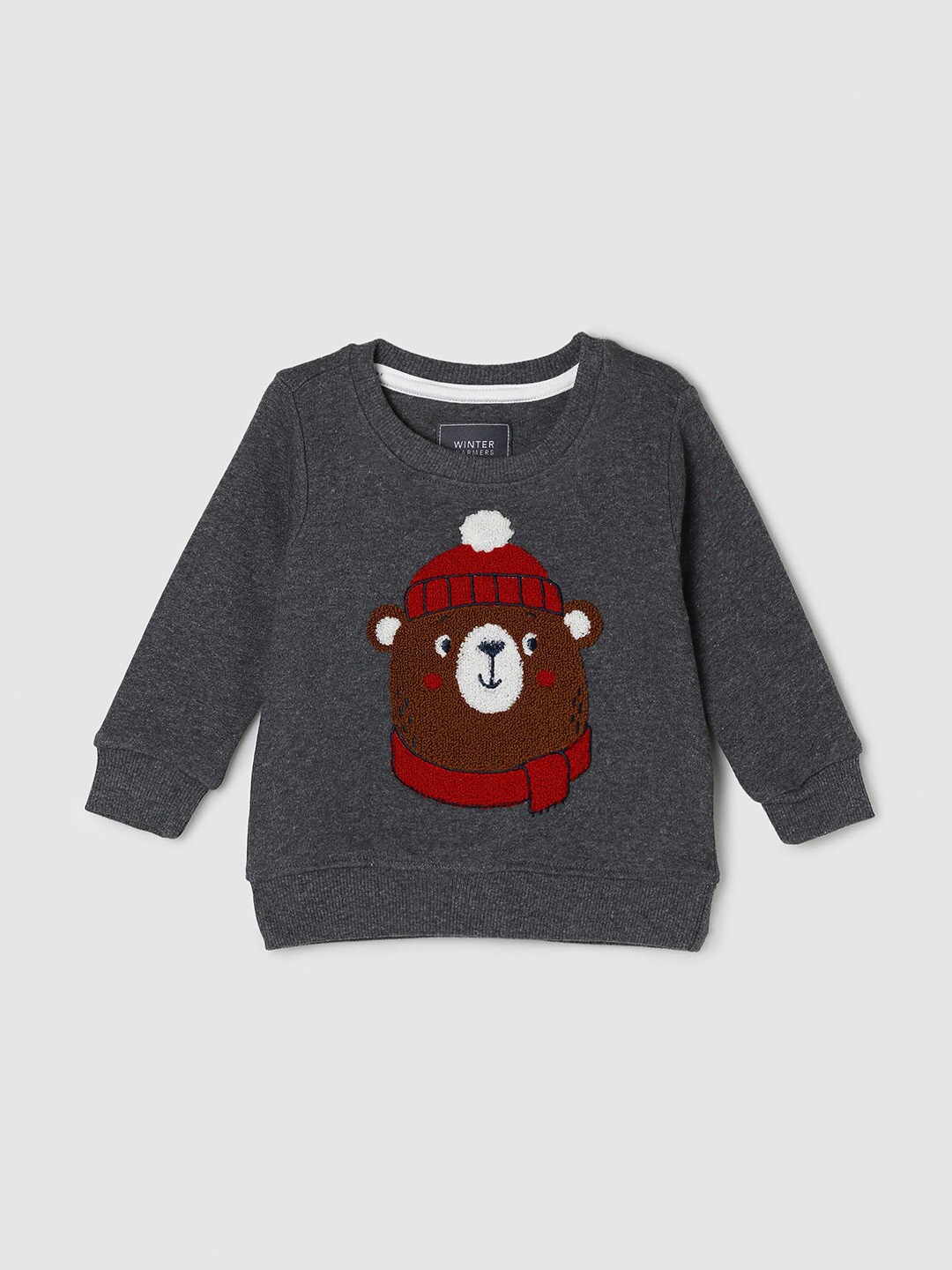 

max Boys Grey Sweatshirt