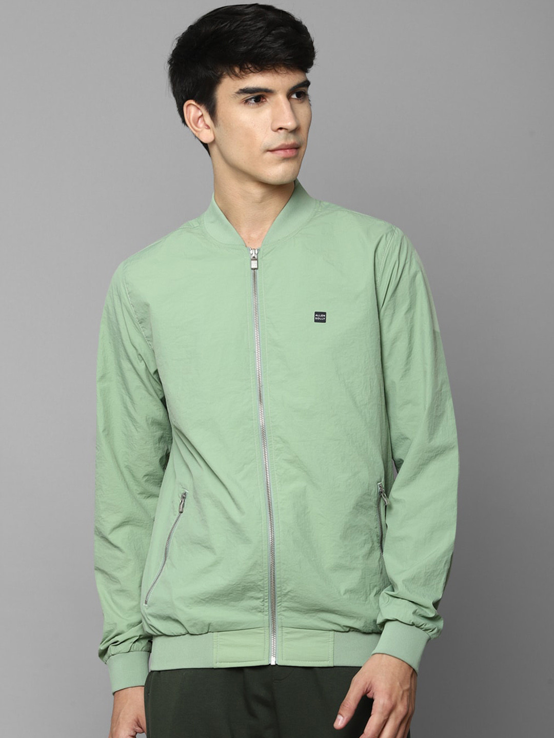 

Allen Solly Men Green Tailored Jacket