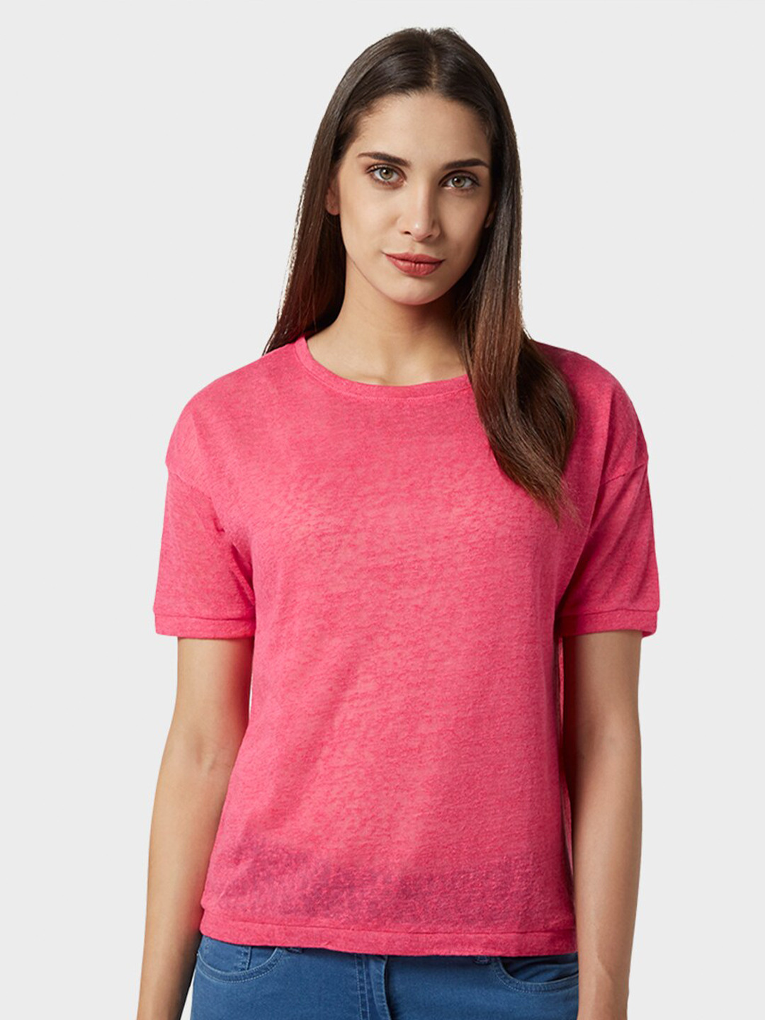 

Park Avenue Women Purple T-shirt