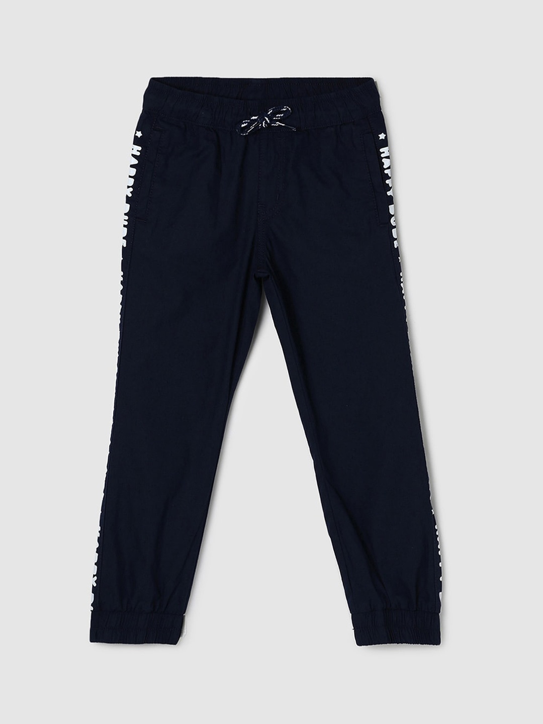 

max Boys Navy Blue Joggers Trousers