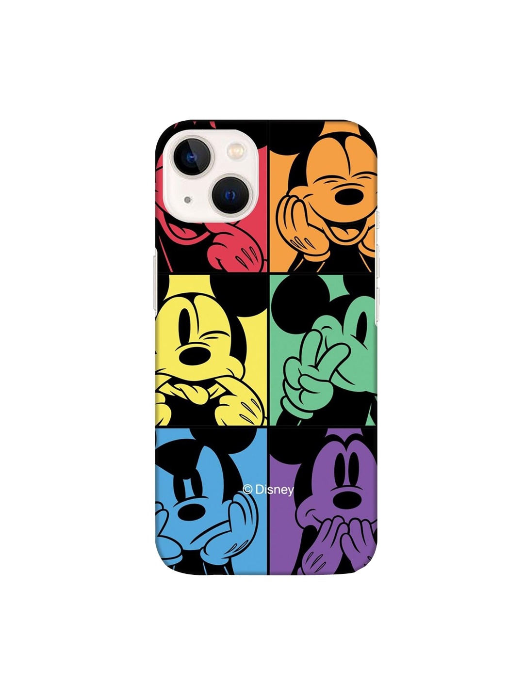 

Bewakoof Black Mickey Printed iPhone 13 Mobile Case