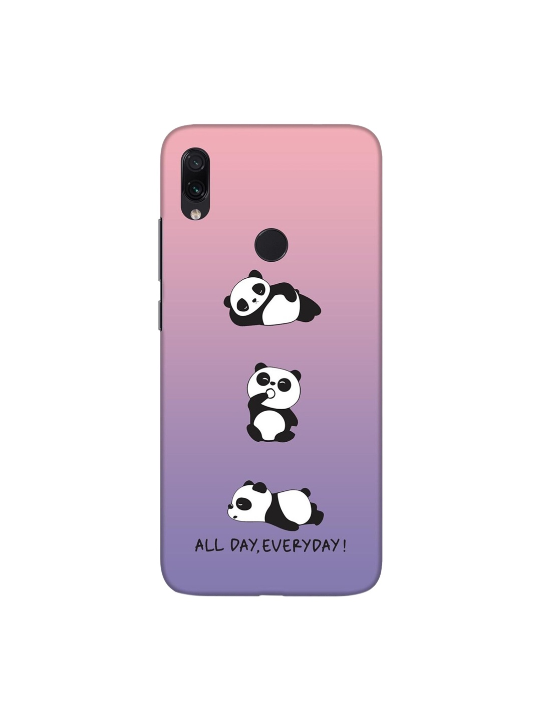 

Bewakoof Purple Panda Day Xiaomi Redmi Note 7S Designer Hard Back Cover