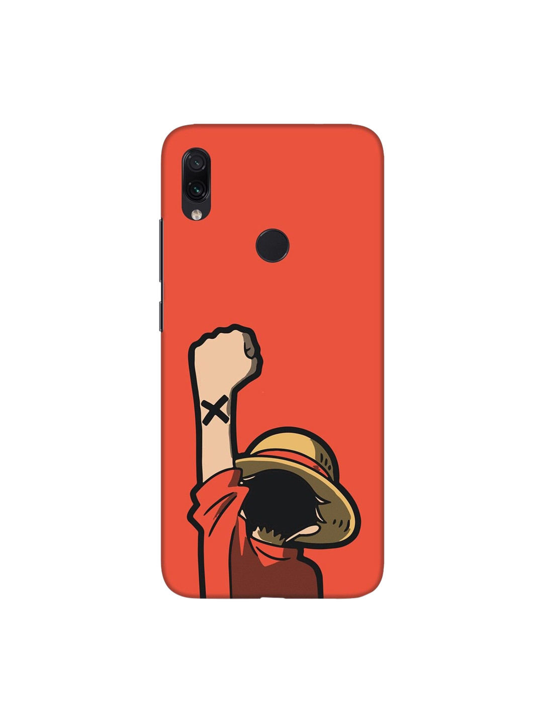 

Bewakoof Orange Coloured Printed Pirate King Xiaomi Redmi Note 7S Back Case