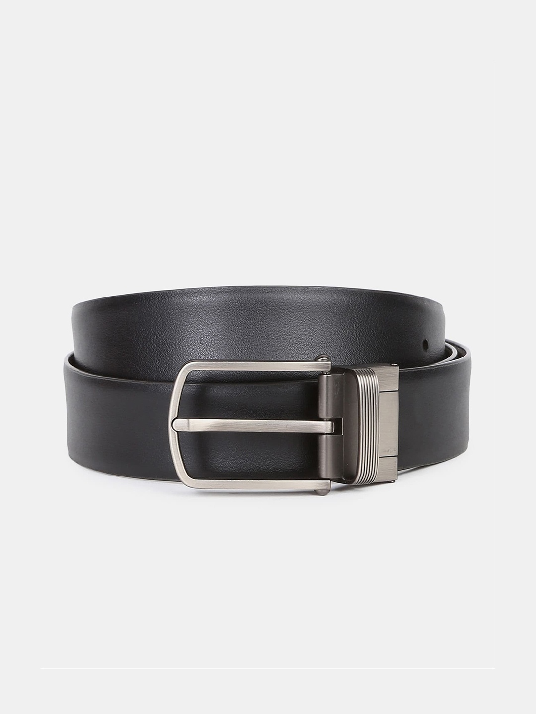 

Arrow Men Brown Solid Reversible Metal Formal Belt