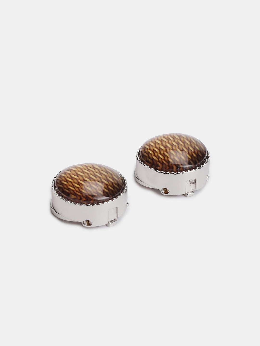 

Arrow Brown Patterned Cufflinks