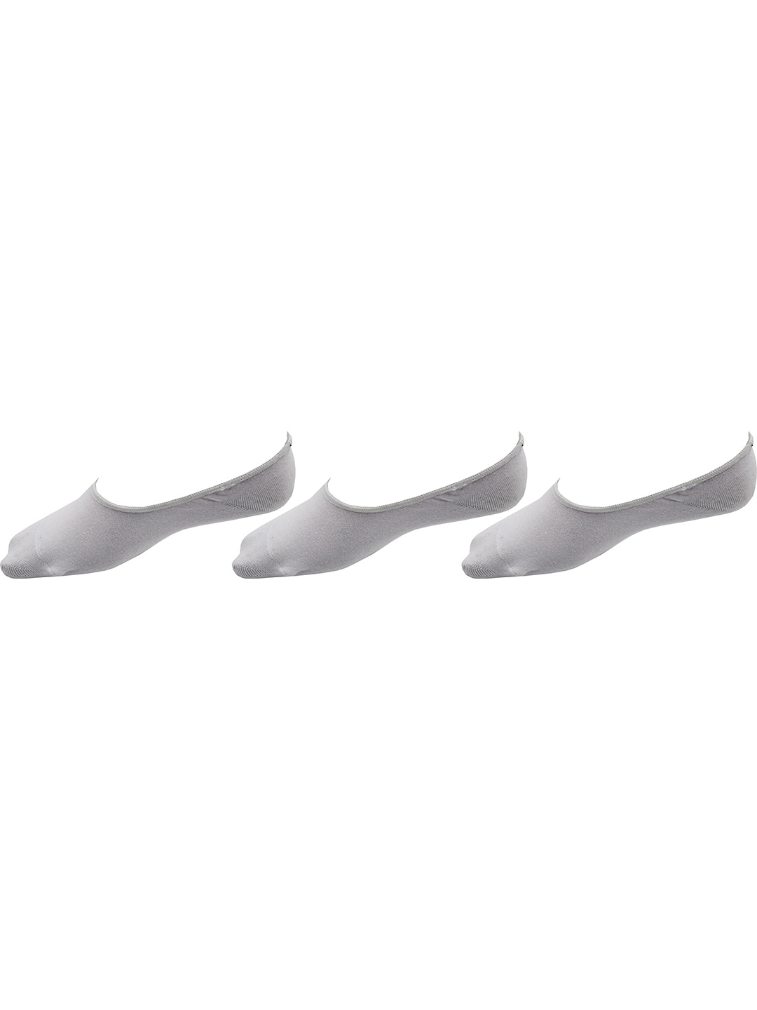 

RC. ROYAL CLASS Men Pack Of 3 Solid Shoe Liner Socks, White