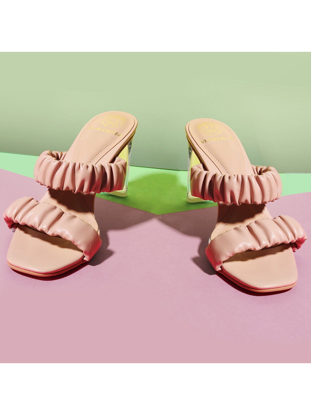 

MODA-X Women Pink Embellished Block