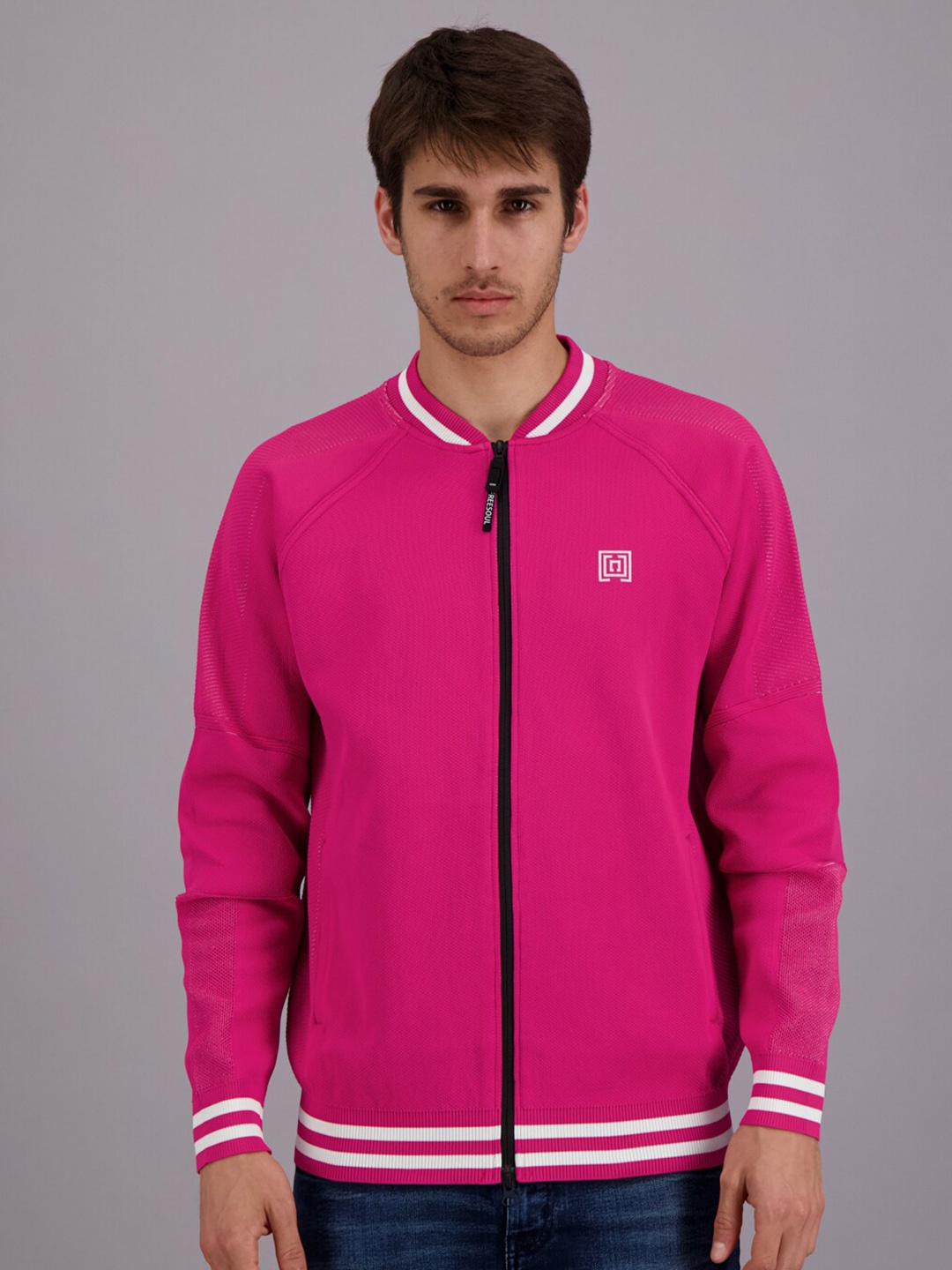 

FREESOUL Men Violet Sweatshirt