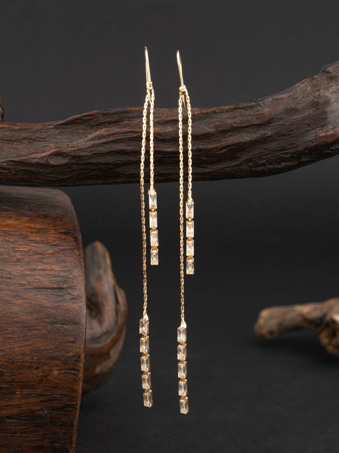

E2O Gold-Toned Classic Drop Earrings