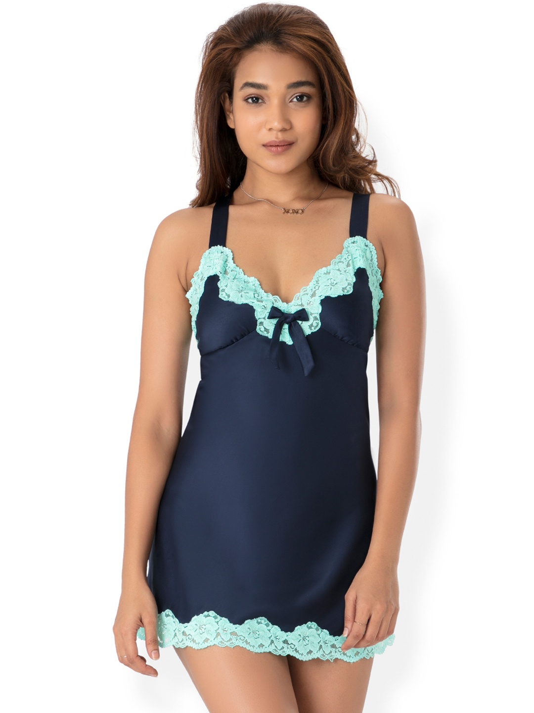 

PrettySecrets Navy Baby-Doll NW0015, Navy blue