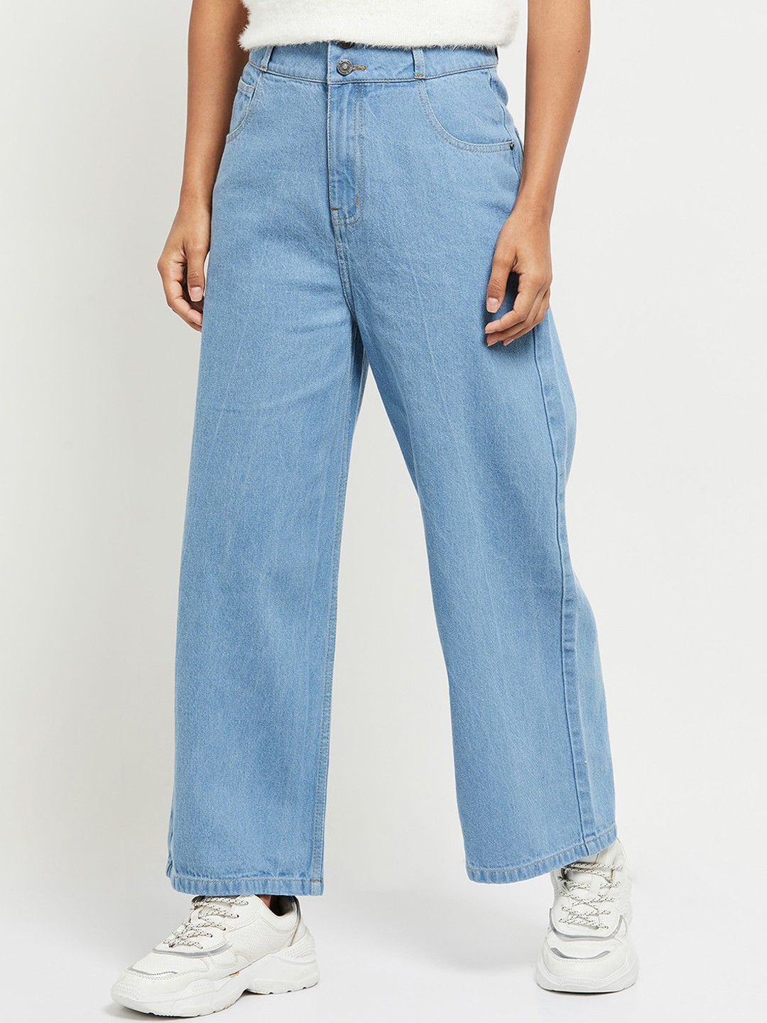 

max Women Blue Slim Fit Jeans